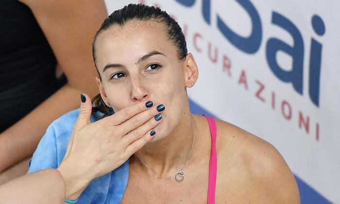 tania cagnotto foto ansa