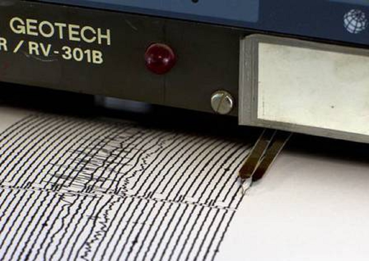 Terremoto Cervino, foto Ansa di un sismografo