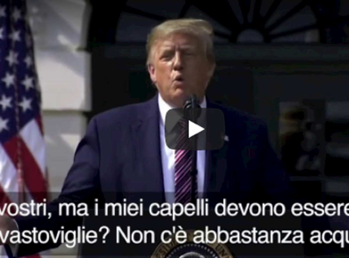 trump e la battuta sui capelli