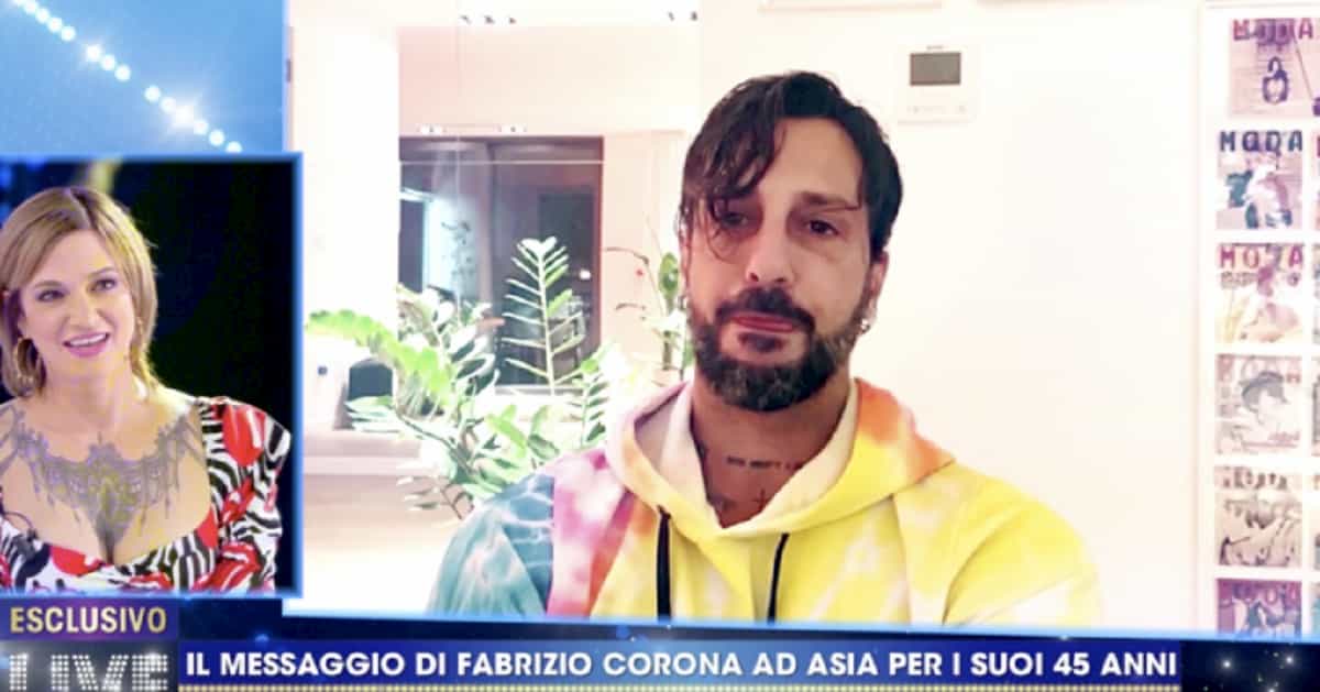Asia Argento e la storia con Fabrizio Corona