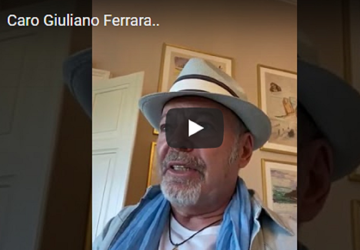 Vasco Rossi e Giuliano Ferrara