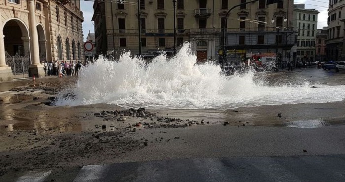 Emergenza idrica vicino Imperia. Si rompe tubo, in migliaia senza acqua per giorni