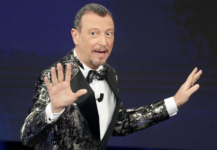 Festival di Sanremo, Amadeus (Ansa)