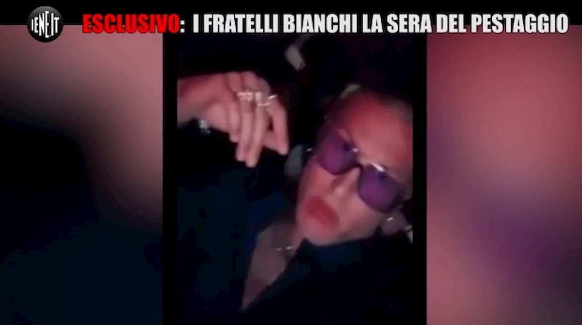 Le Iene, il video dei fratelli Bianchi in auto prima del pestaggio di Willy