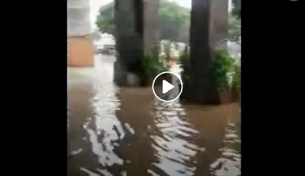 cagliari, bomba acqua allagamenti