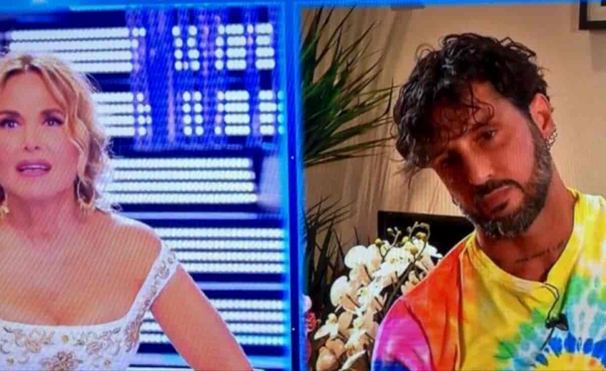 Fabrizio Corona a Live Non è la d'Urso
