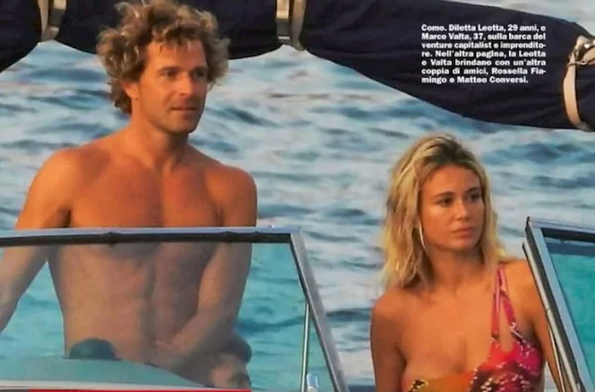 Diletta Leotta, weekend in barca con Marco Valta