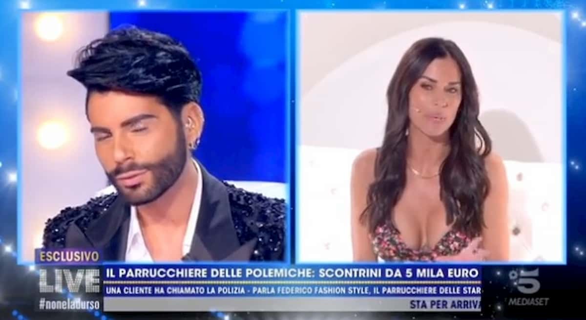 Federico Fashion Style contro Antonella Mosetti