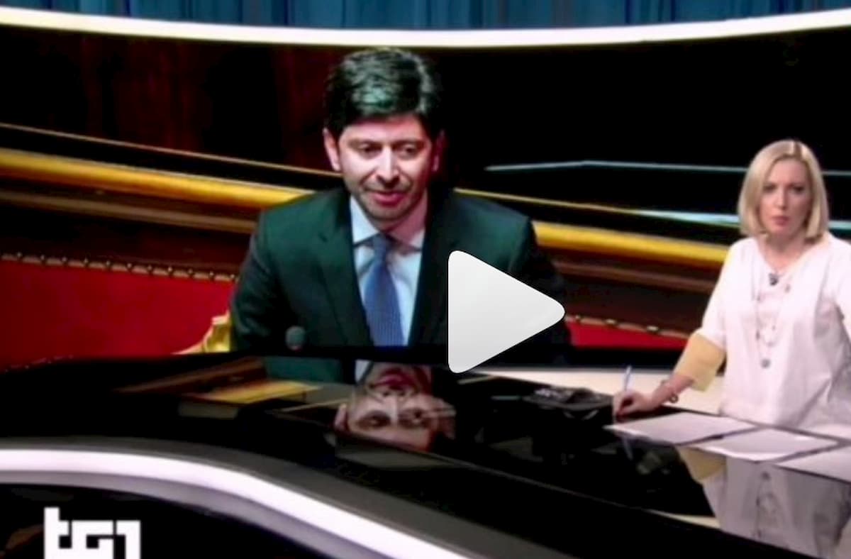 Susanna Lemma (Tg1), doppia gaffe: inverte il nome del ministro Speranza e scivola sulla Mostra di Venezia