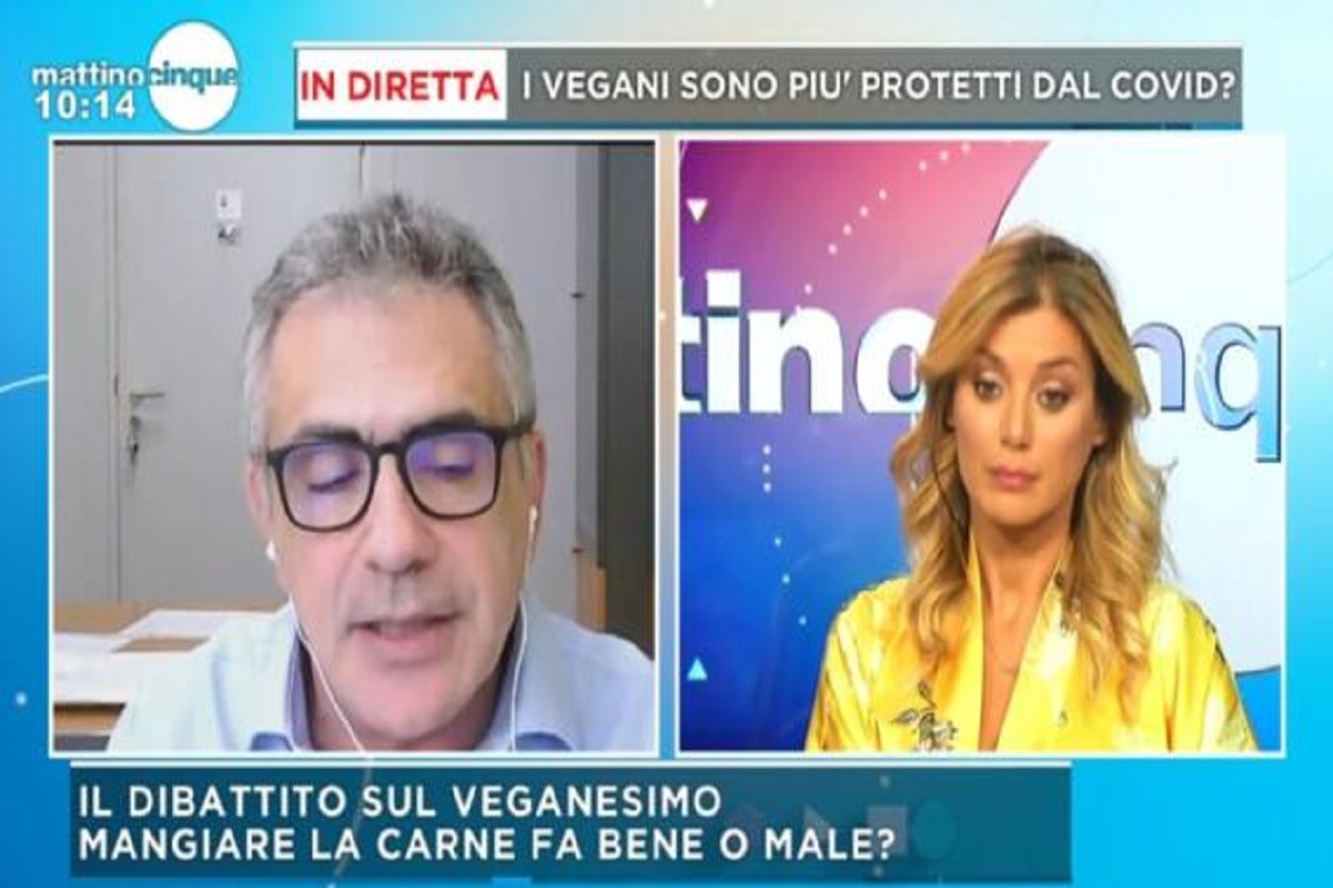 Mattino 5, Daniela Martani contro Pregliasco
