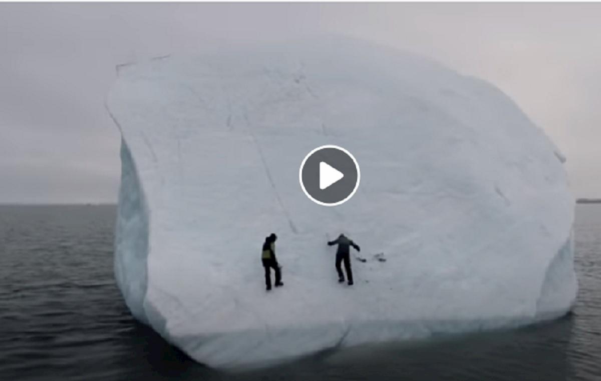 michael horn e l'iceberg