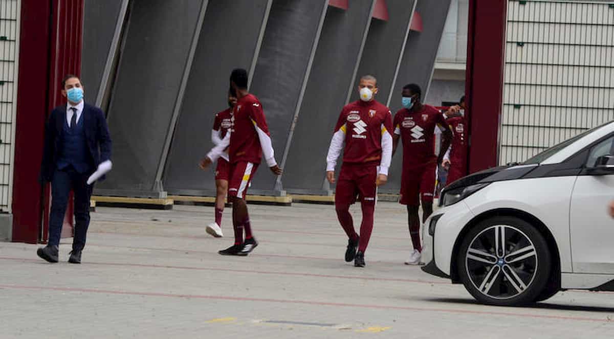 Torino, calciatore positivo al Covid