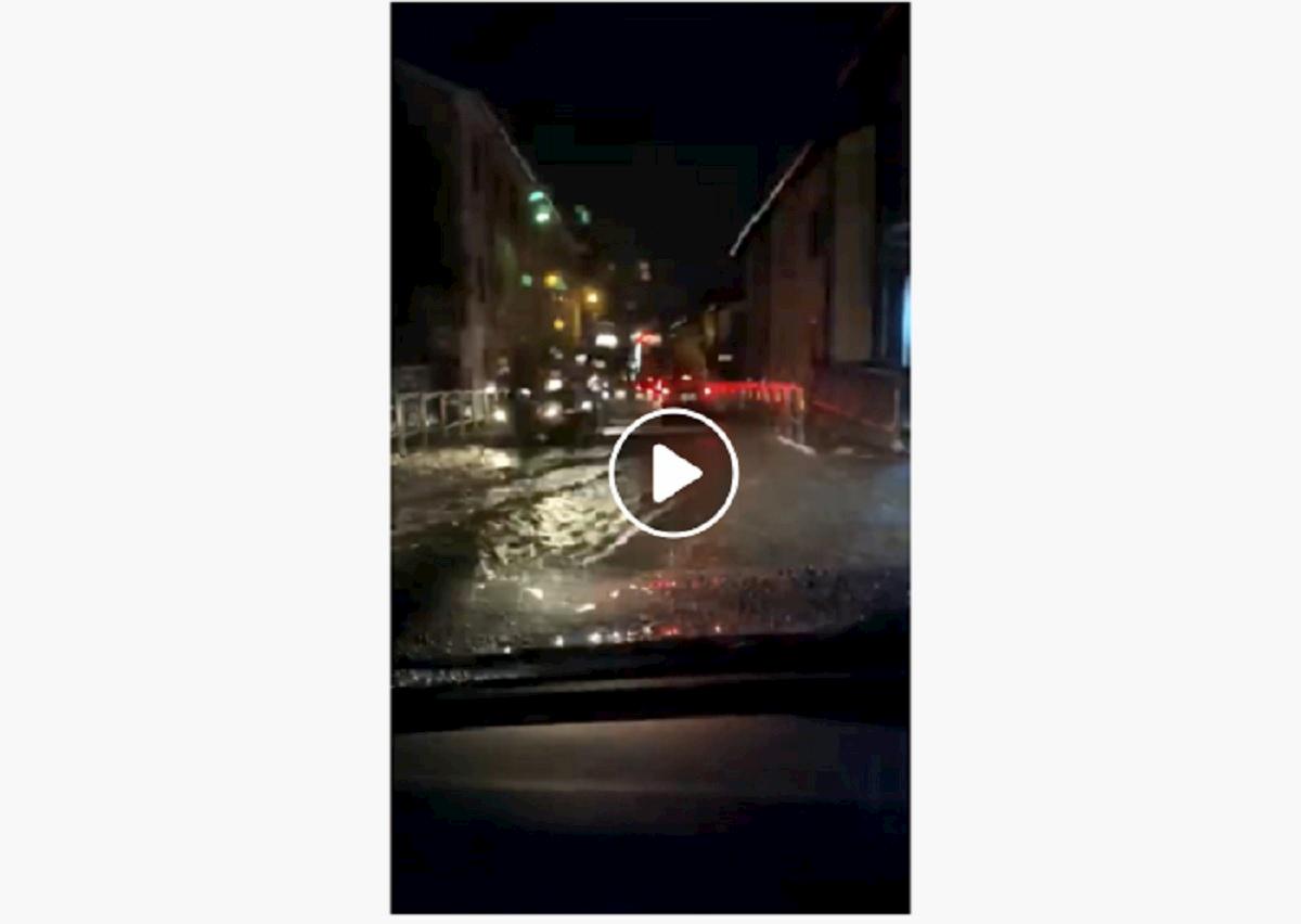 maltempo a Luvinate, Varese