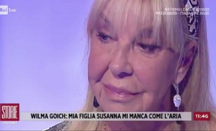 "Mi manca...", Wilma Goich in lacrime a "Storie Italiane" ricorda la figlia scomparsa