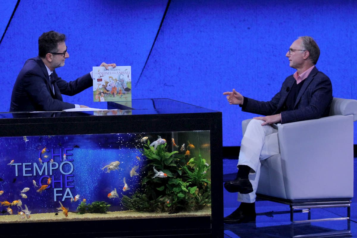 Che tempo che fa, Dan Brown: "Ho avuto il coronavirus, non riuscivo a respirare" VIDEO