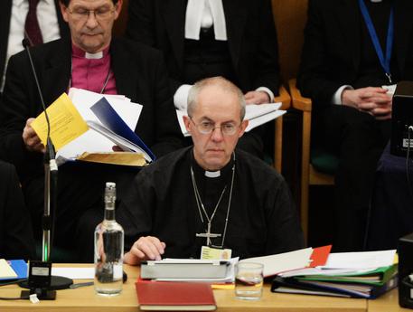 Brexit non piace ai vescovi anglicani: Chiesa contro Boris Johnson. Nella foto_ l'arcivescovo di Canterbury Justin Welby