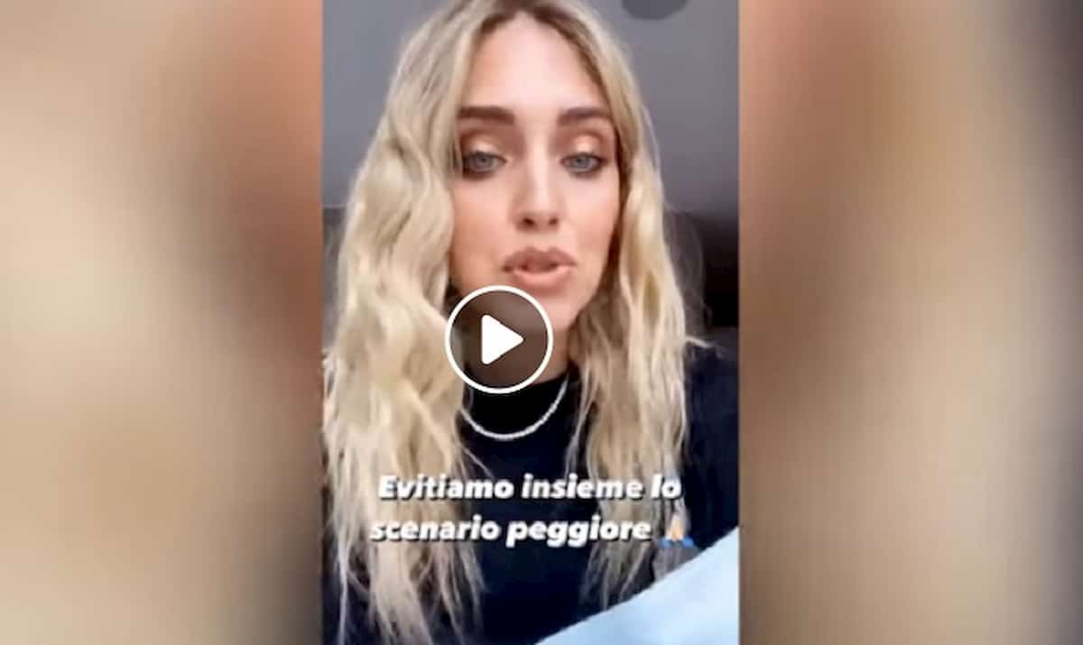 Chiara Ferragni, video pro mascherine. Anche lei come Fedez (dopo la chiamata di Giuseppe Conte)