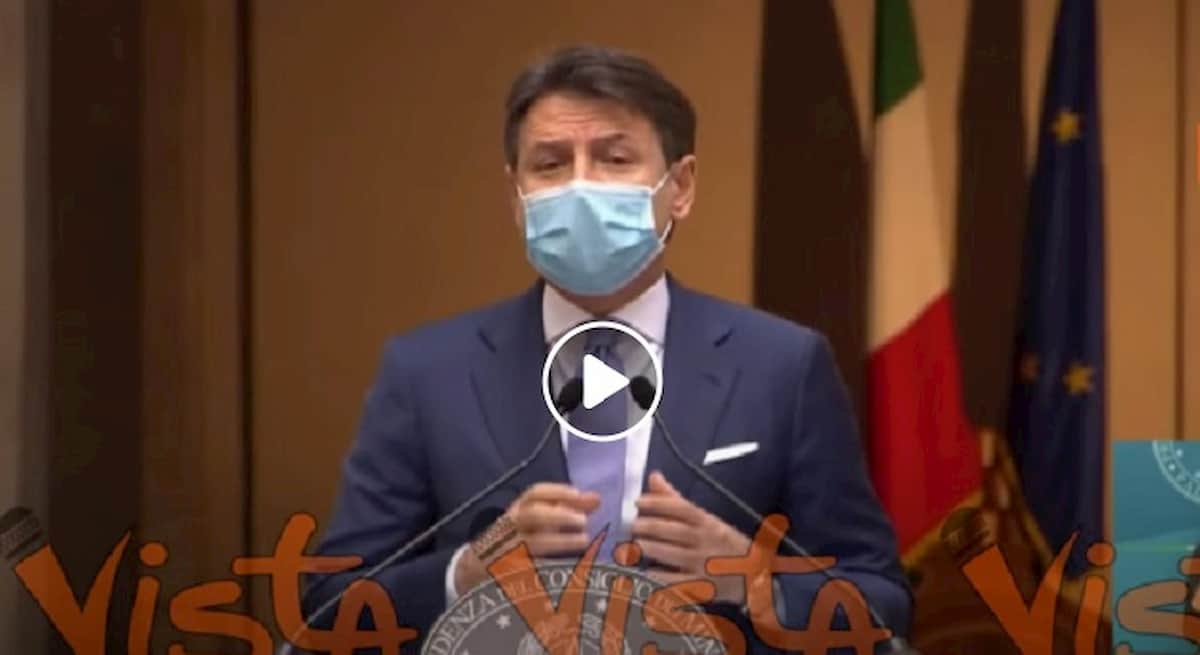 Natale sereno: Giuseppe Conte e il mini lockdown a novembre con l'obiettivo dicembre VIDEO