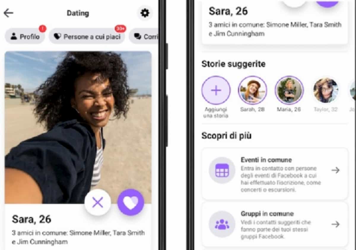Facebook Dating sfida Tinder e i suoi fratelli. Come funziona: i tuoi contatti social...