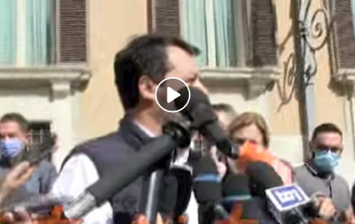 salvini a montecitorio