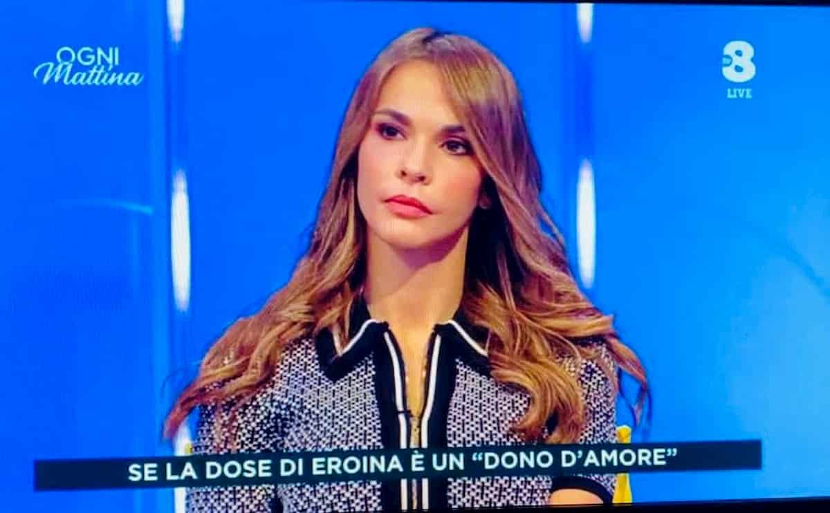 Sara Manfuso a Ogni Mattina racconta la storia col ragazzo eroinomane, che poi è morto