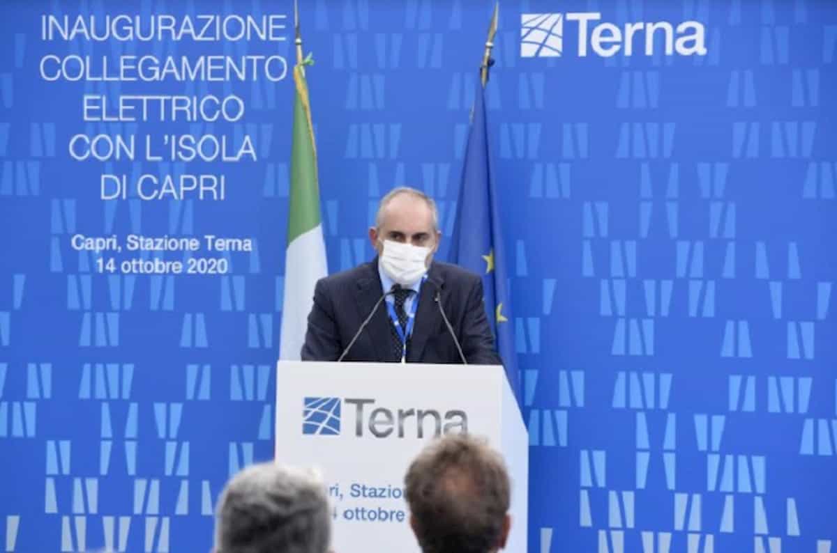 Capri collegata alla terraferma grazie alla nuova linea elettrica di Terna