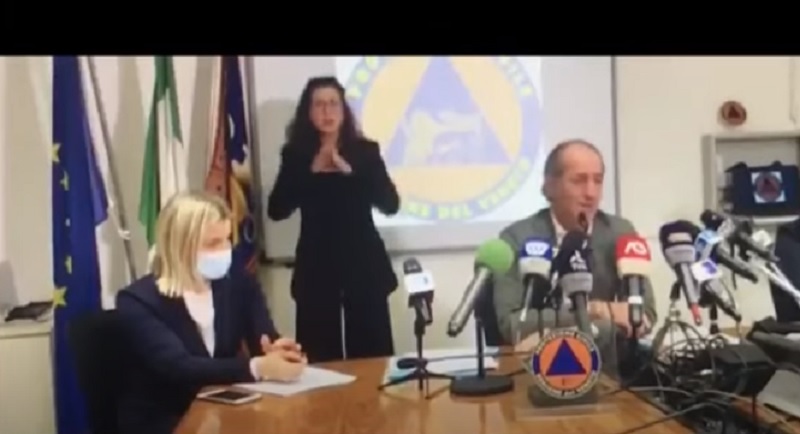 Luca Zaia fa a botte col congiuntivo: "Dovesse, fosse, fosse stato..." VIDEO