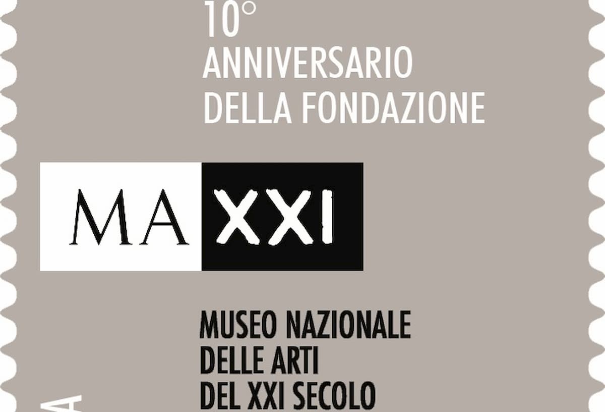 Francobollo dedicato ai 10 anni del Maxxi. L'annuncio di Poste Italiane