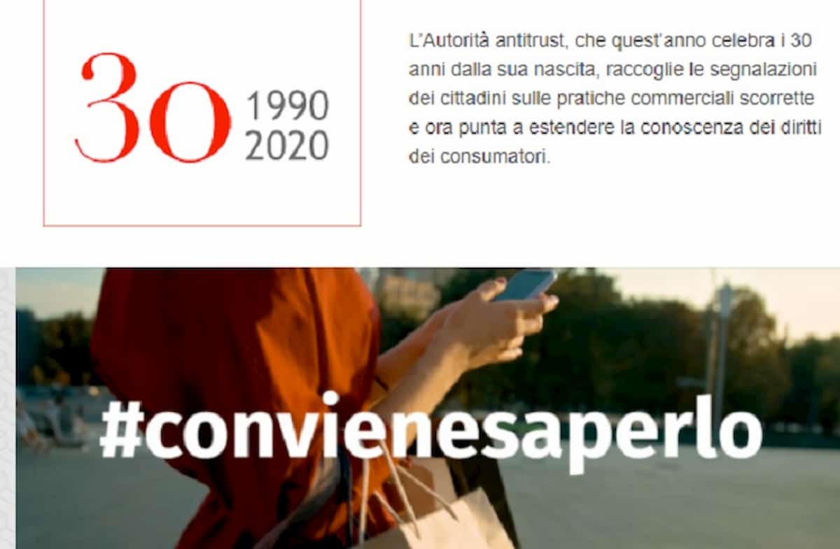 Antitrust, la nuova campagna #convienesaperlo per i diritti dei consumatori