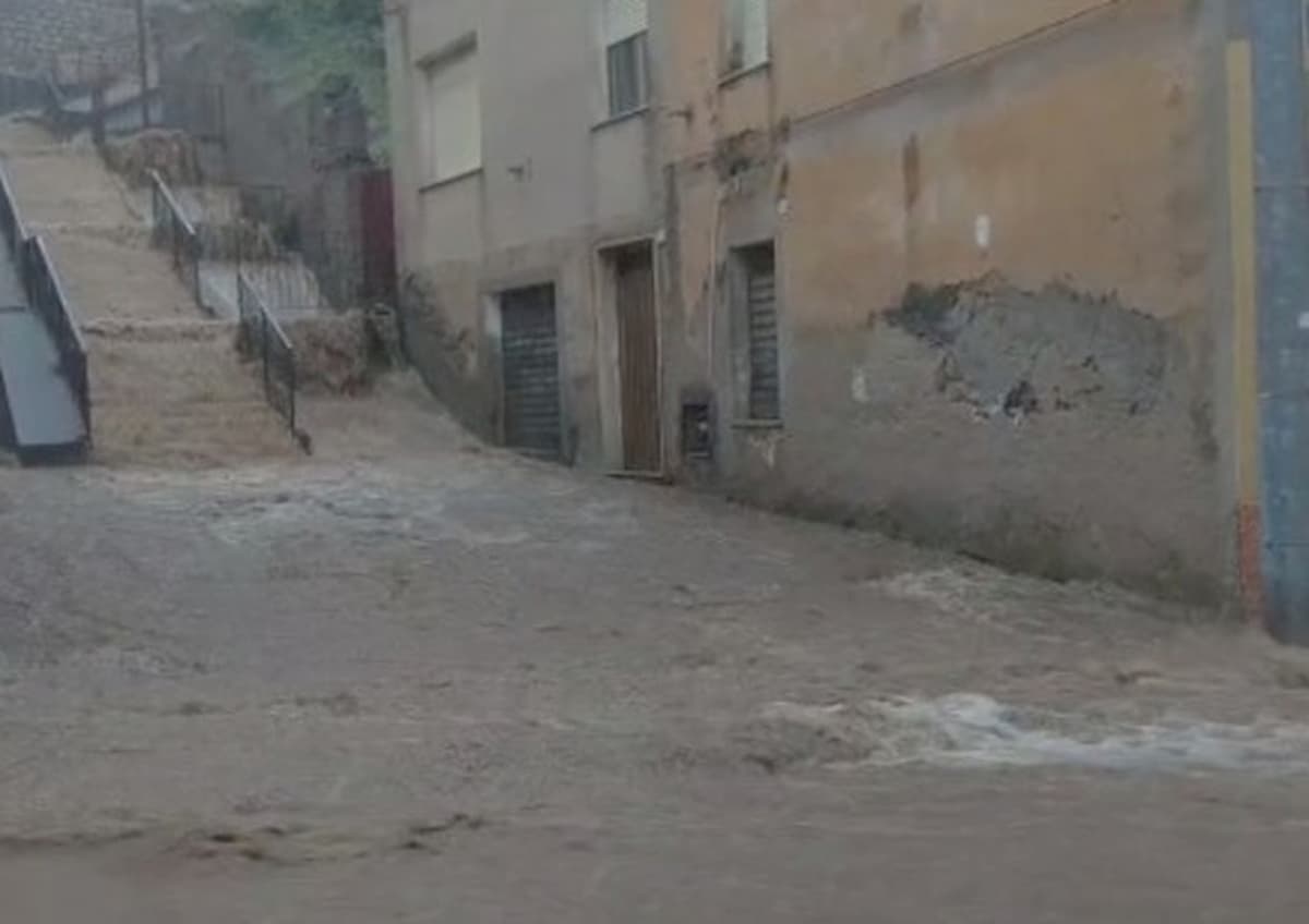 Bitti (Nuoro) nubifragio