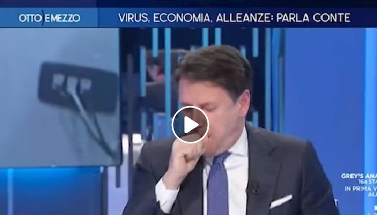 Giuseppe Conte, tampone negativo dopo la tosse durante Otto e Mezzo. Lilli Gruber è salva...