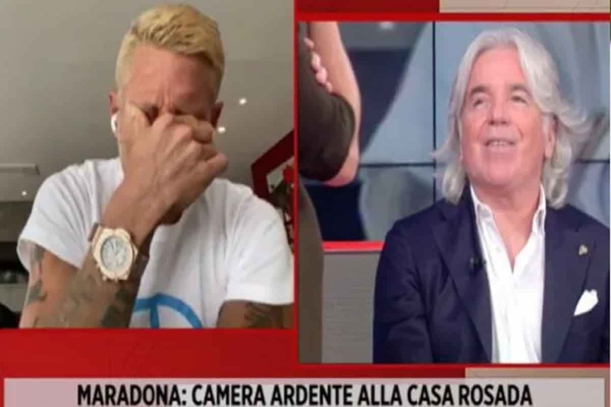 Maradona, Lapo Elkann si commuove in diretta: "Ci prendevano in giro per le nostre dipendenze"