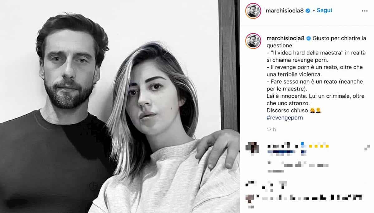 Claudio Marchisio maestra d'asilo