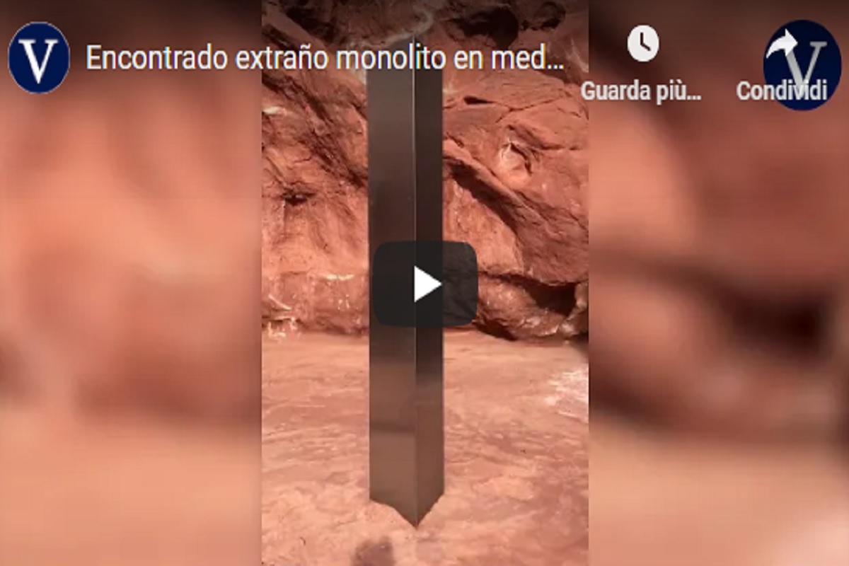 Usa, trovato un monolite nel deserto dello Utah: sembra quello di 2001: Odissea nello spazio