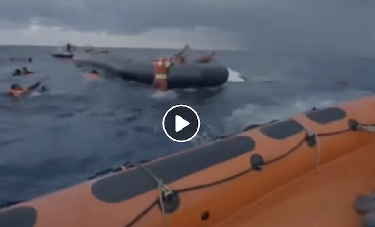 Naufragio di migranti nel Mediterraneo: tanti in mare, 6 morti (anche una bimba di 6 mesi) VIDEO