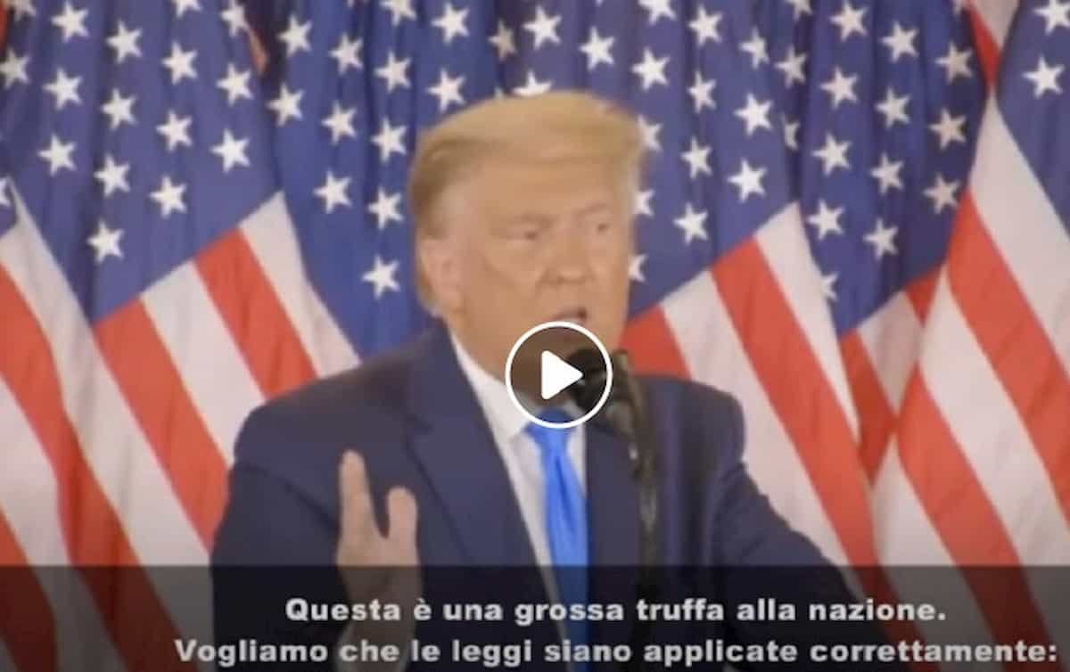 Donald Trump interrotto dalle Tv Usa, qui da noi non s'interrompe neanche la Cunial