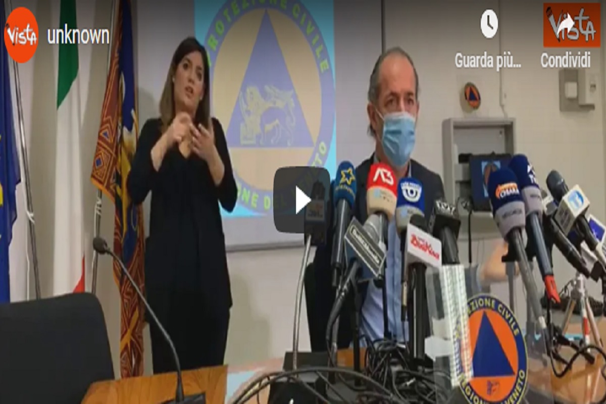Zaia: “Nuova ordinanza, sabato tutti aperti medi e grandi negozi” VIDEO
