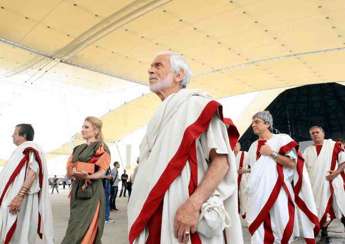 antichi romani, foto ansa