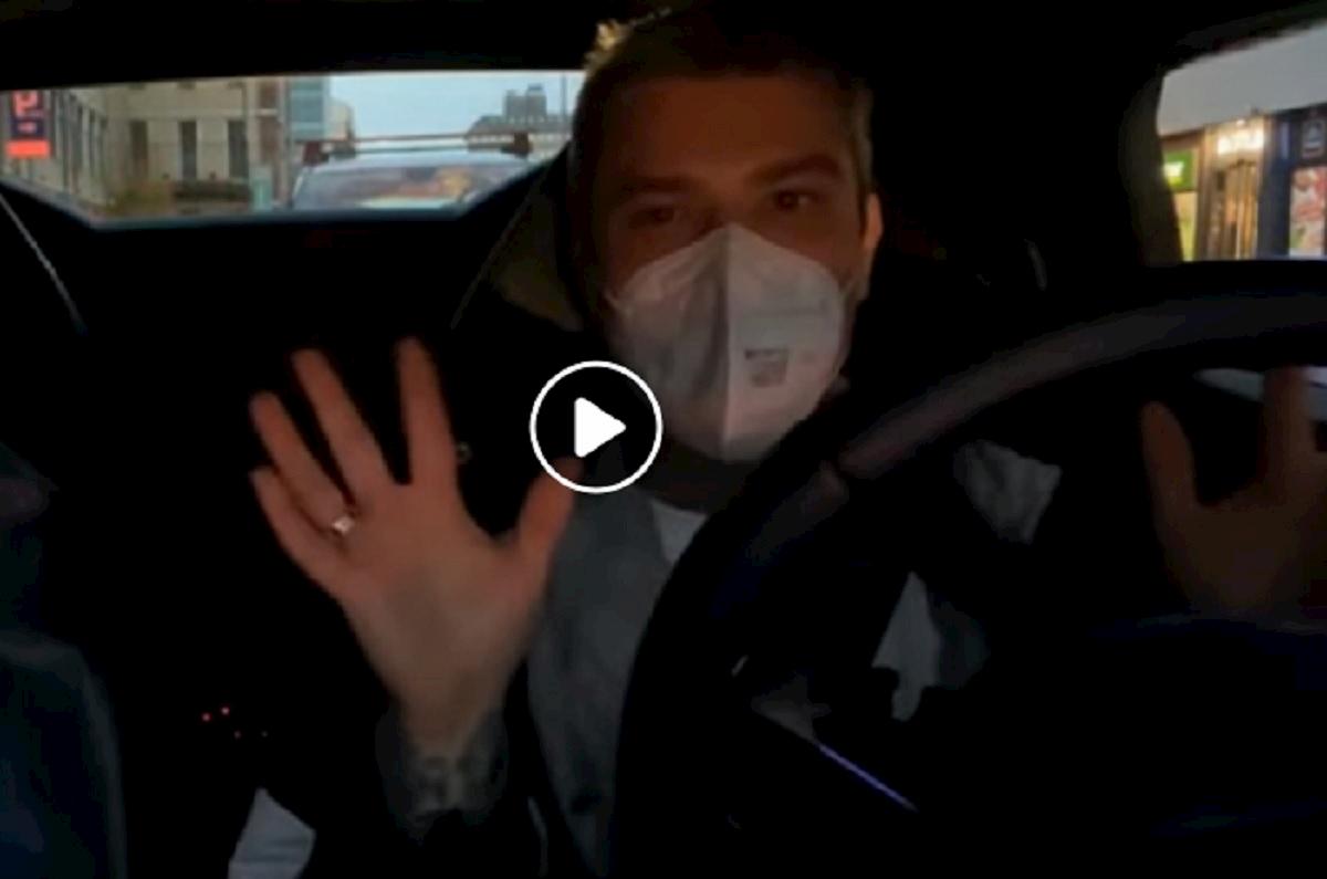 fedez in lamborghini