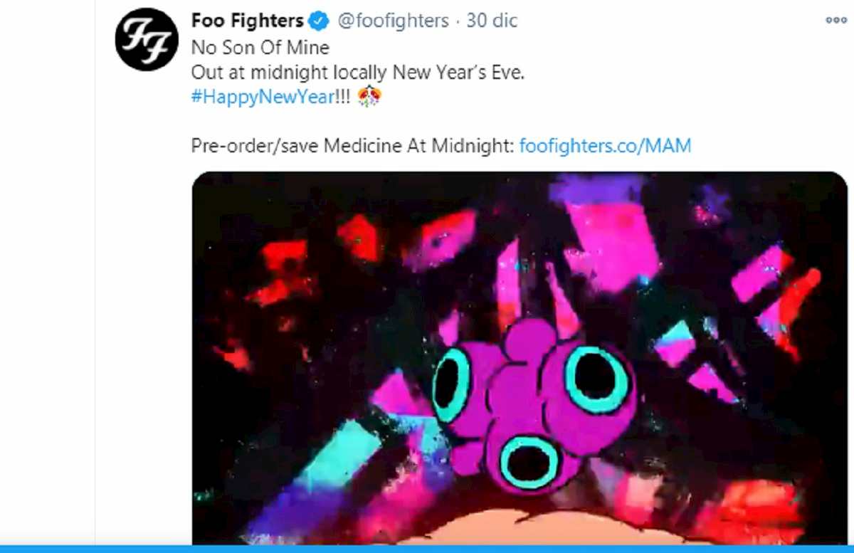 foo fighters twitter