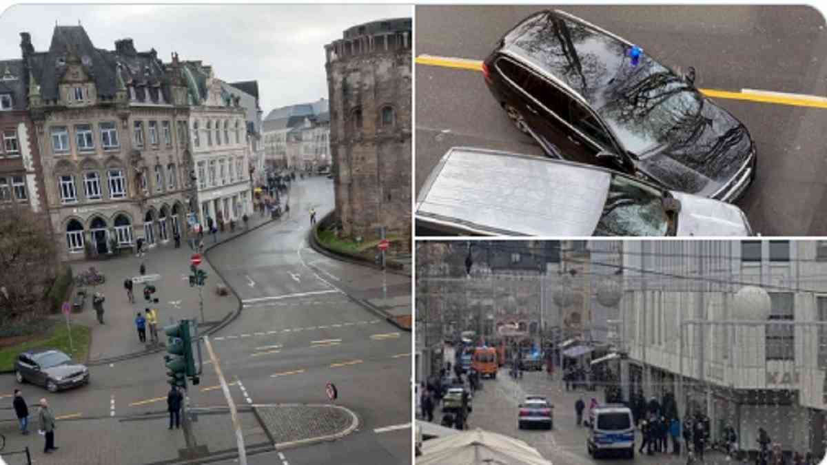 Germania attentato foto Twitter