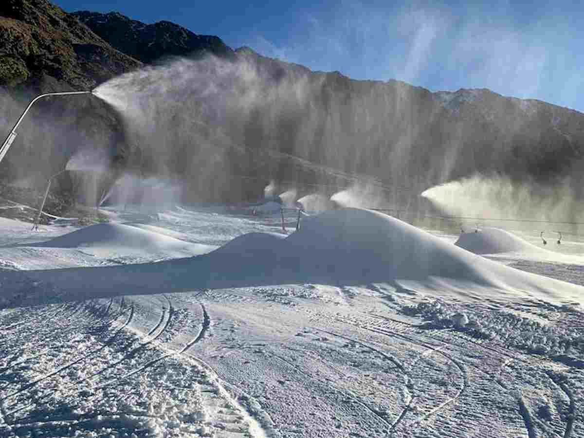 impianti sciistici foto ansa