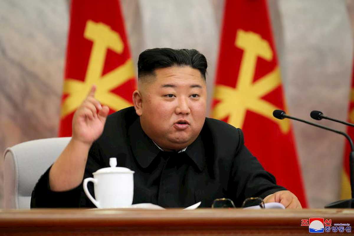 Kim Jong-un, foto Ansa
