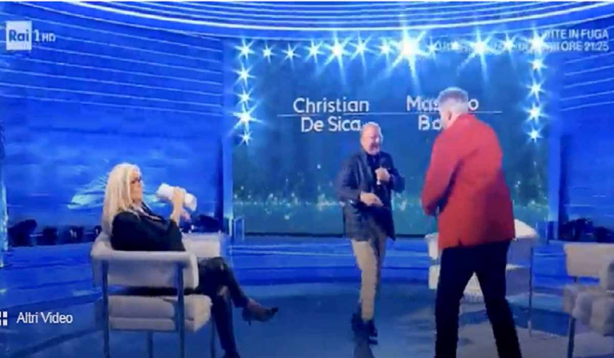 massimo boldi da mara venier