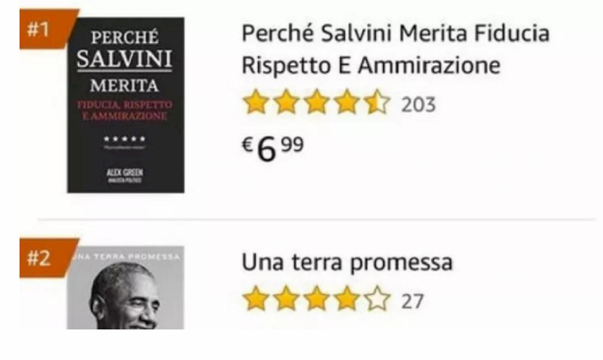 salvini il libro con le pagine bianche
