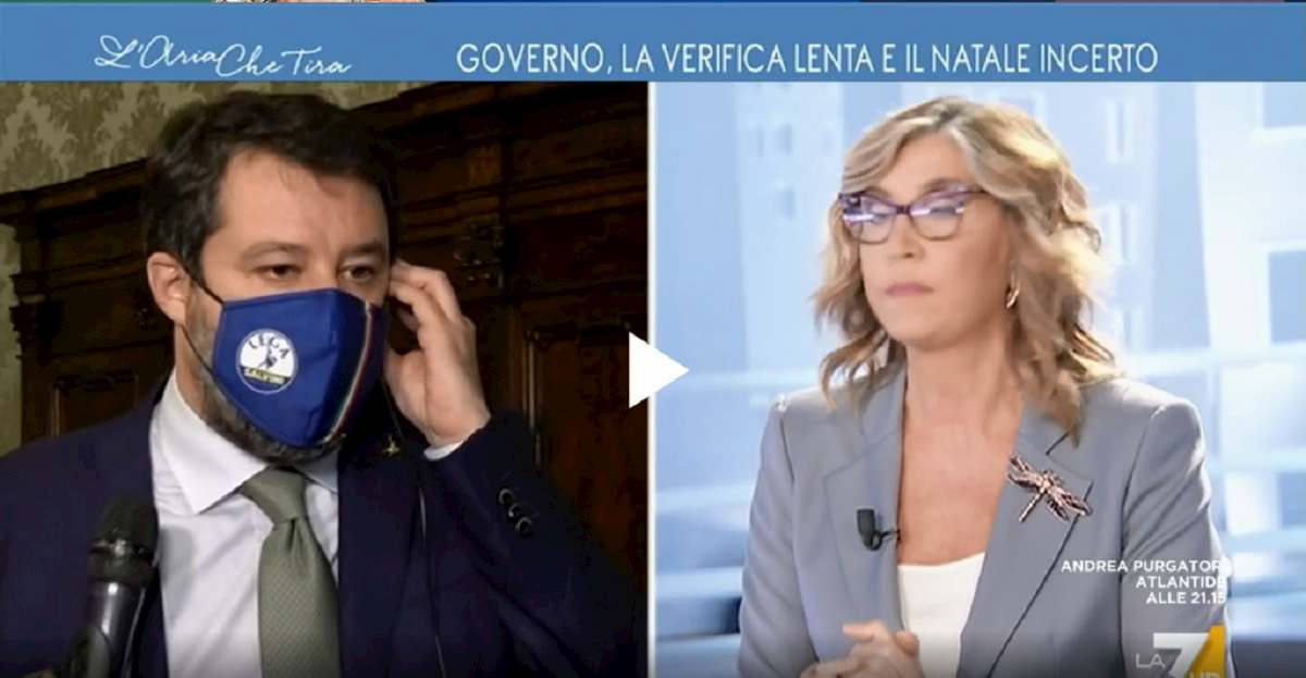 salvini a l'aria che tira