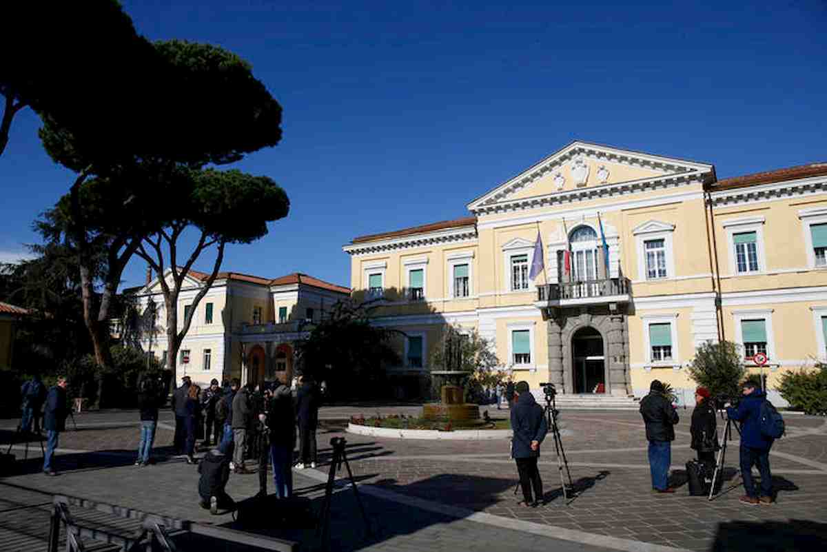 ospedale spallanzani, foto ansa