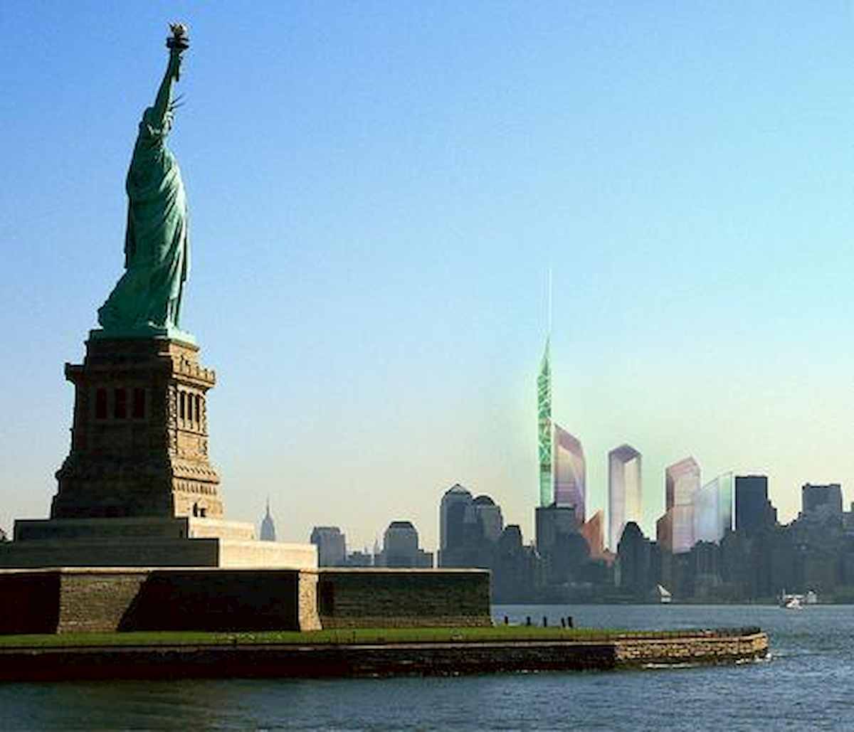 balena nuota a new york, foto ansa