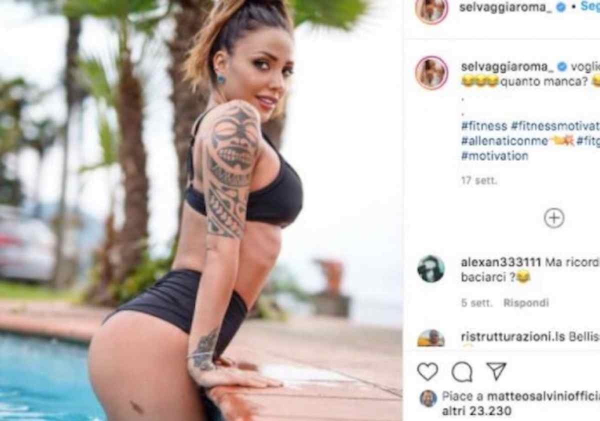 Matteo Salvini, quanti like alle foto di Selvaggia Roma su Instagram. Francesca Verdini d'accordo?