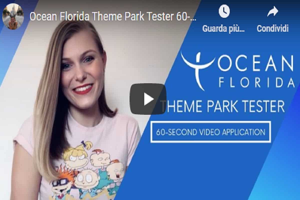 Alexandria Adamson, la ragazza che verrà pagata per testare... i parchi divertimento della Florida